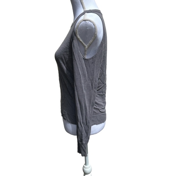 Zara Subversive Grey Top - Picture 3 of 4